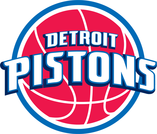 Detroit Pistons logos iron-ons